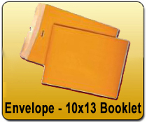 Letter Head & Envelopes - Envelope - 10 x 13 Booklet